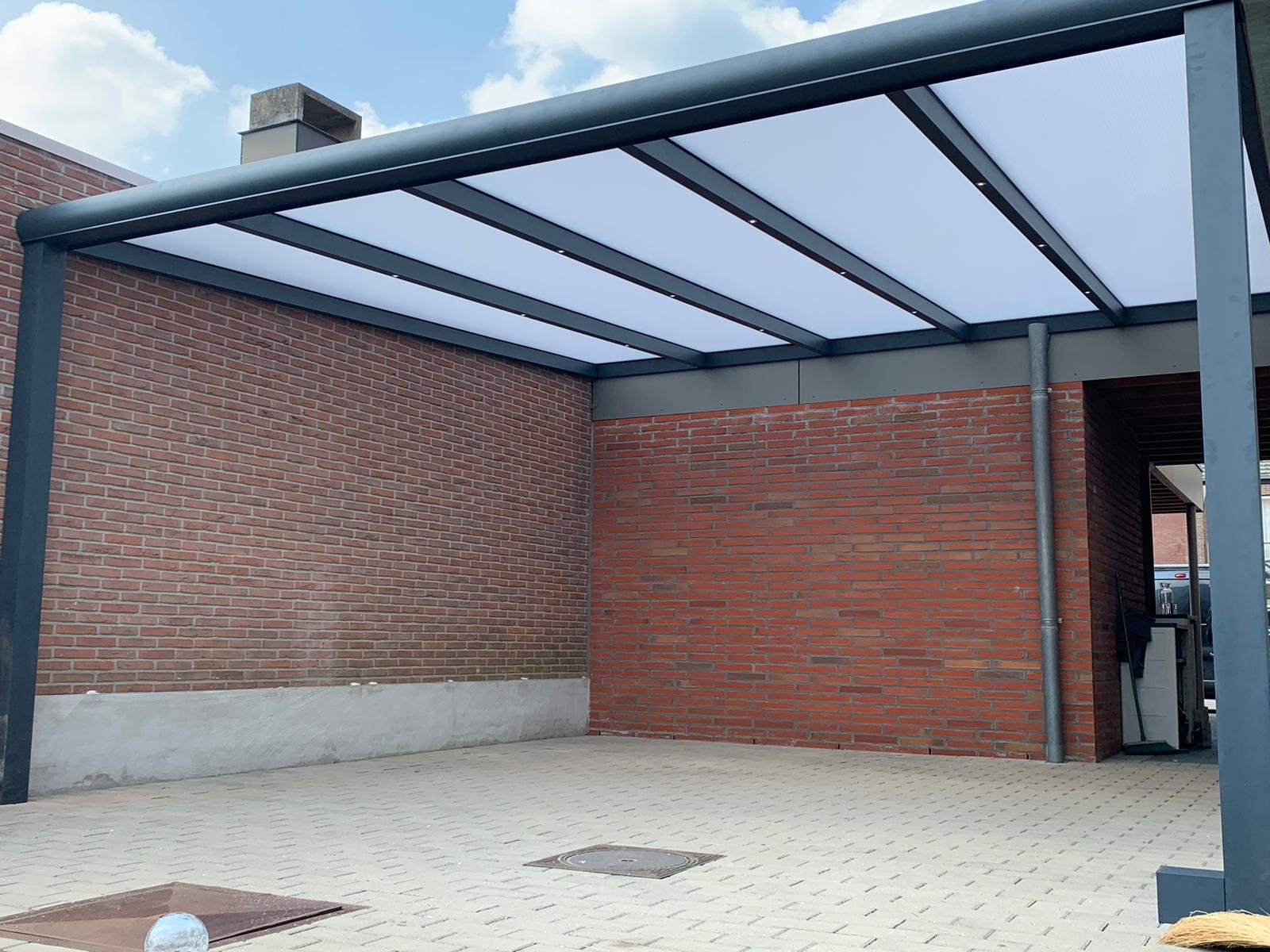 Schiebedach der Veranda