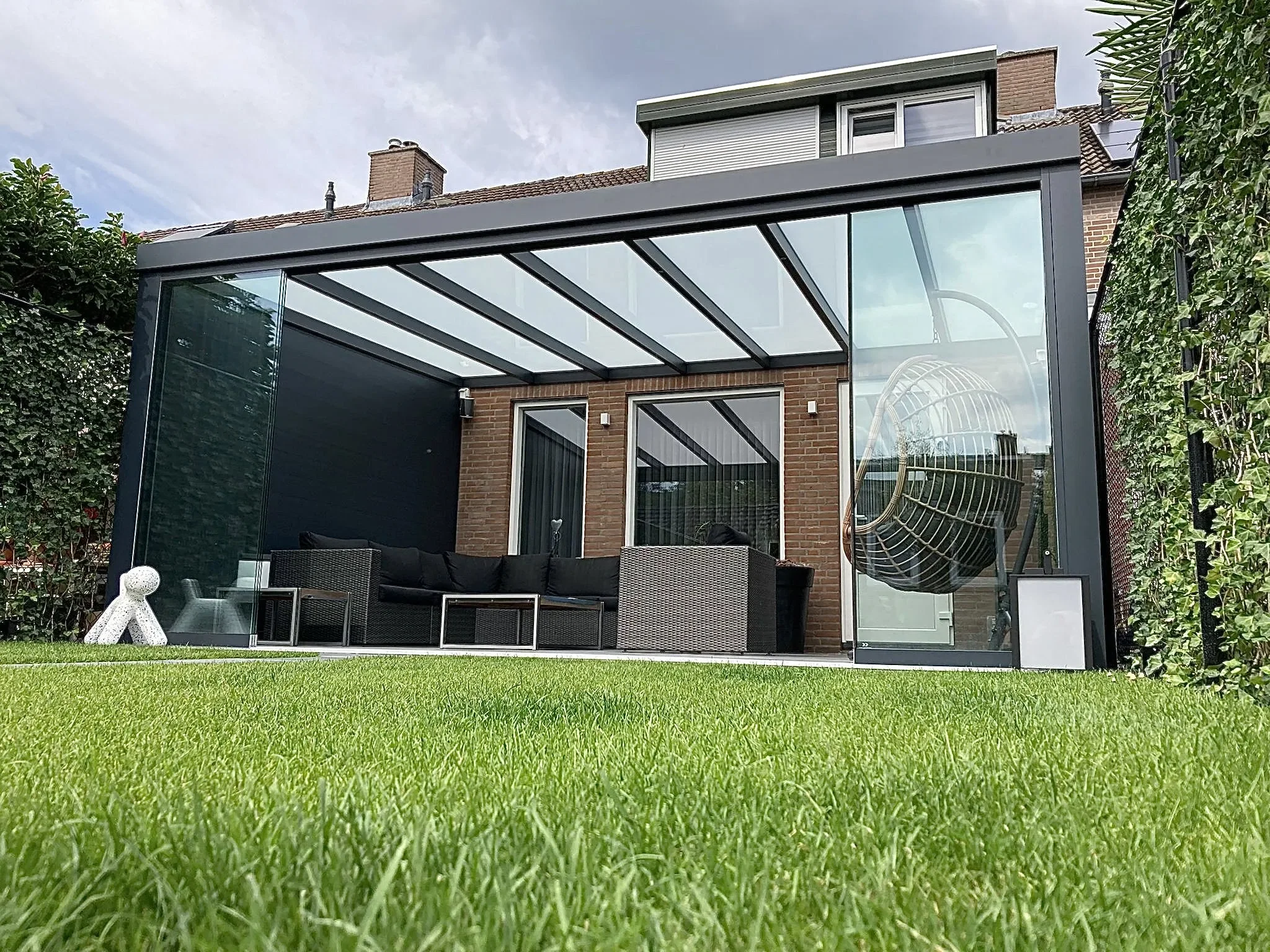 Polycarbonate veranda