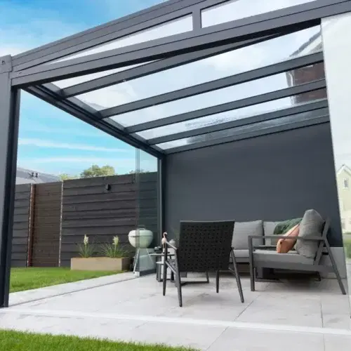 Veranda with a glass roof – Global Veranda (1)